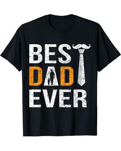 Goodthreads Best Dad Ever Tee T-shirt - Black