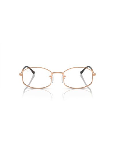 Ray-Ban Rx6510 Oval Prescription Eyewear Frames - Black