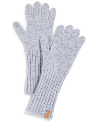Vince S Boiled Cashmere Knit Glove,grey,os - Gray