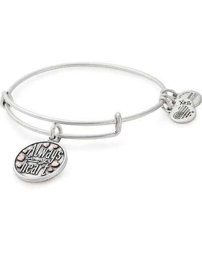ALEX AND ANI Expandable Wire Bangle Bracelet For - Metallic