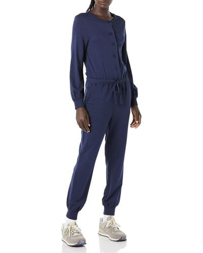 Amazon Essentials Fashion Studio Terry Jumpsuit - Blue