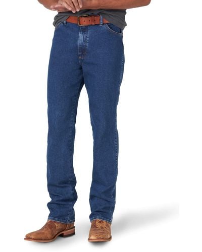 Wrangler Cowboy Cut Slim Fit Active Flex Jeans - Blau
