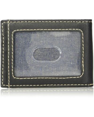 Wrangler Leather Bifold Wallet - Black