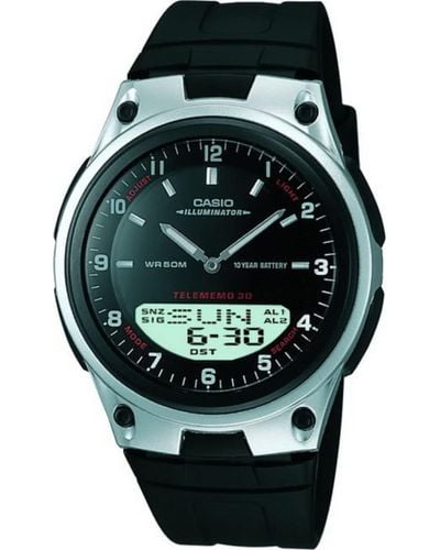 G-Shock Aw80-1av Forester Ana-digi Databank Watch - White