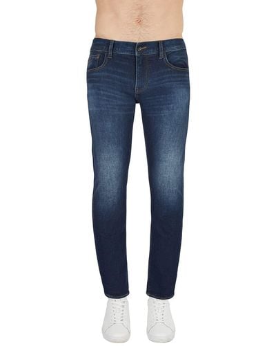 Emporio Armani Armani Exchange Schlanke Jeans - Blau