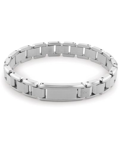 Calvin Klein Jewelry Link Bracelet Color: Silver - Metallic