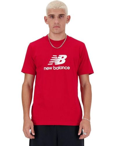New Balance Sport Essentials Logo T-shirt - Red