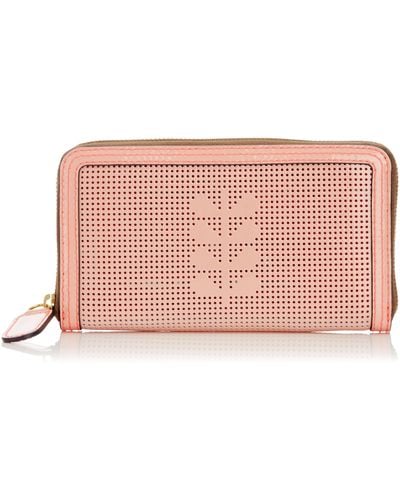 Orla kiely big online zip wallet sale