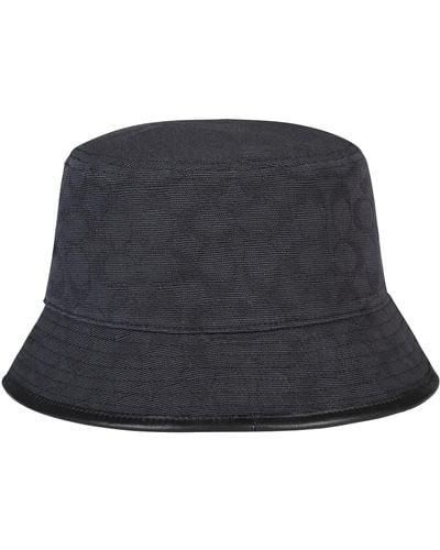 COACH S Signature Jacquard Bucket Hat - Gray