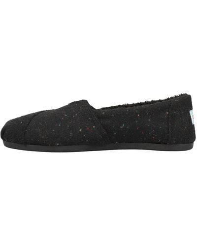 Womens black toms size deals 6