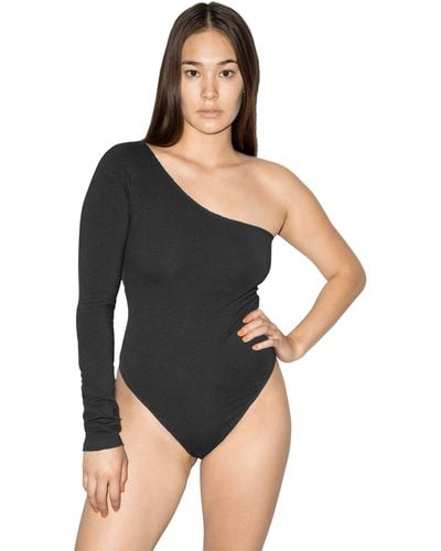 American Apparel womens Mix Modal Long Sleeve Drape Bodysuit : :  Clothing, Shoes & Accessories
