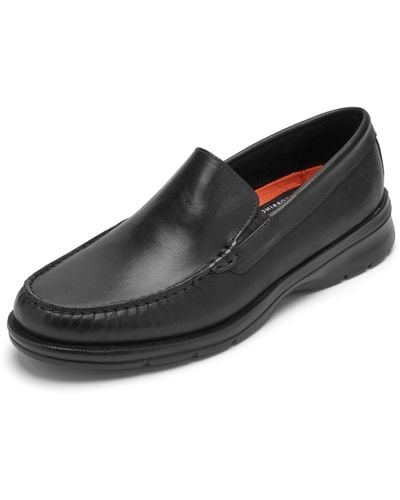 Rockport Mens Palmer Venetian Loafer Sneakers - Size 8 M - Black