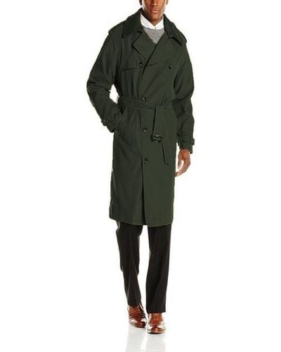 Green London Fog Coats for Men | Lyst