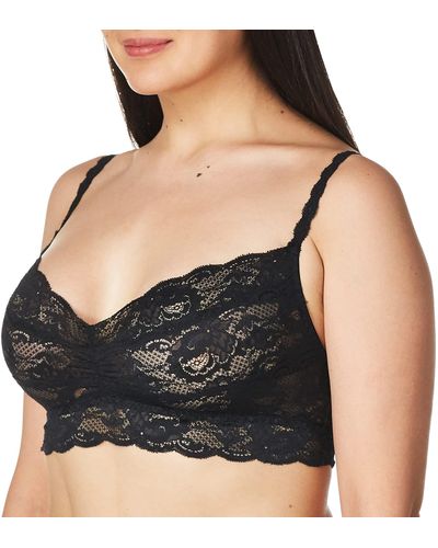 Cosabella Plus Size Say Never Extended Sweetie Bralette - Black