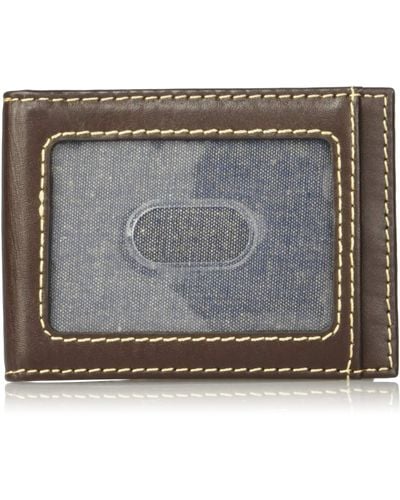 Wrangler Leather Bifold Wallet - Multicolor