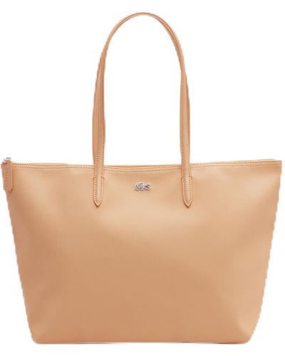Lacoste Large Shopping Bag - Natural