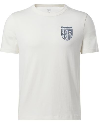 Reebok Classic Crest Short Sleeve Tee - White