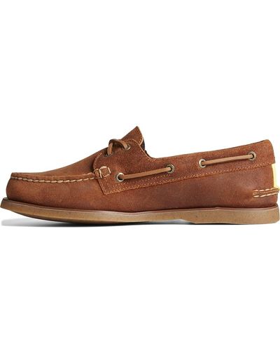 Sperry Top-Sider Gold A/o 2-eye Boat Shoe - Brown