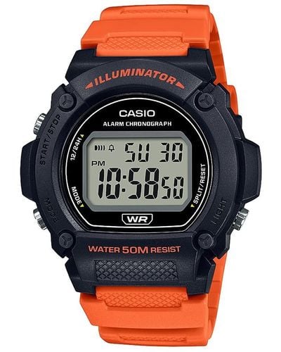 G-Shock W219h-4av Watch - Multicolor
