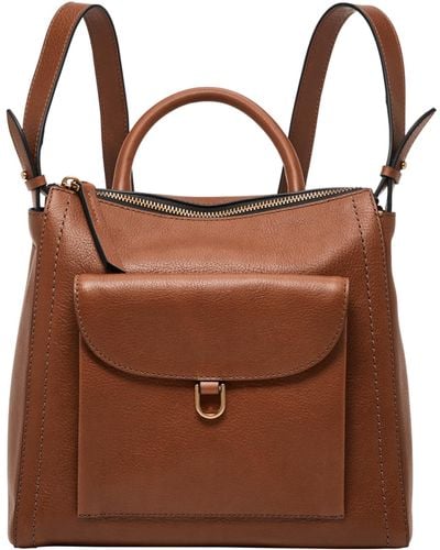 Fossil Backpack - Brown