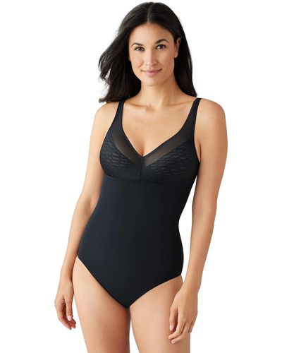 Wacoal Elevated Allure Wirefree Shaping Bodysuit - Black