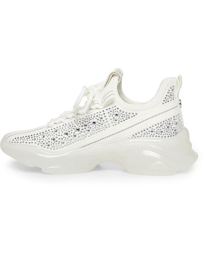 Steve Madden Maxima Sneakers Athletic And Training Shoes - White