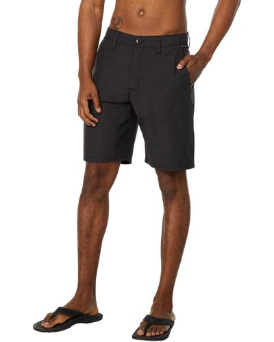 Volcom Regular Frickin Cross Shred Static 20" Hybrid Shorts - Black