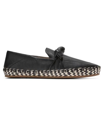 Cole Haan Cloudfeel Knotted Espadrille Loafer - Black