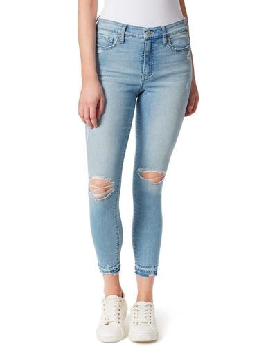 Jessica Simpson Adored Curvy High Rise Ankle Skinny - Blue