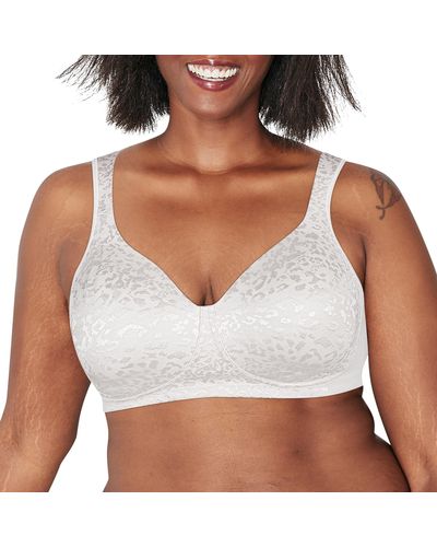 Playtex Ultimate Lift and Support Wirefree Bra, White, B-E - Bras