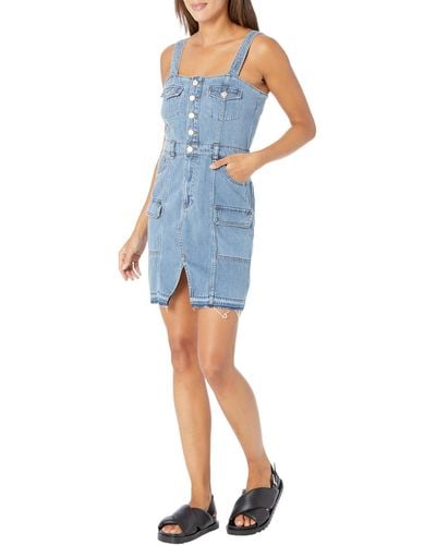 Hudson Jeans Jeans Cargo Reconstructed Dress - Blue