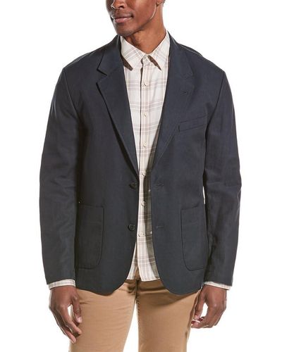 Vince S Relaxed Blazer - Blue