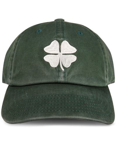 Lucky Brand Cotton Embroidered Baseball Cap With Adjustable Straps For And - Green
