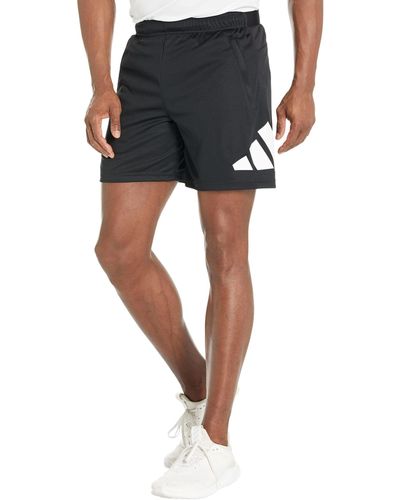 adidas Mens Training Essentials Logo Training Shorts - Blue