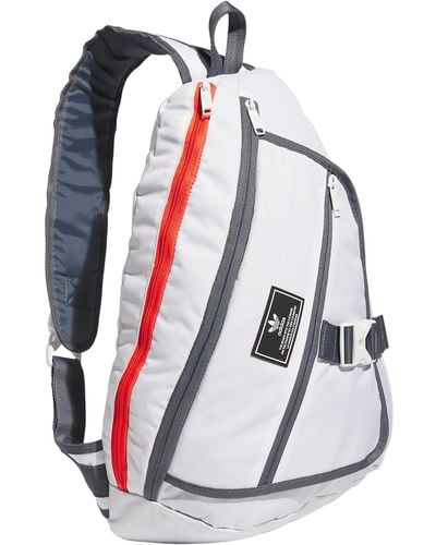 adidas Originals National Sling Backpack - White