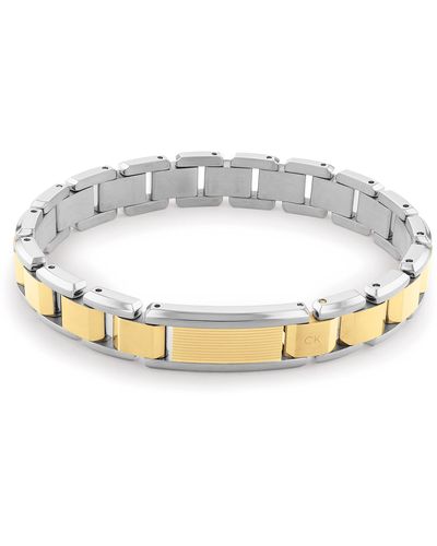 Calvin Klein Jewelry Link Bracelet Color: Gold Plated - Metallic
