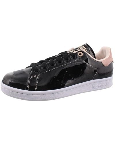 adidas Originals Womens Stan Smith Sneaker - Black