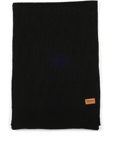 Timberland Gradation Cable Scarf - Black