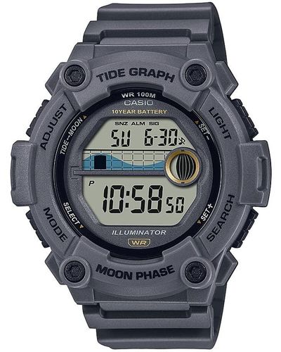 G-Shock Tide Graph Moon Phase Sports Watch W/illuminator - Gray