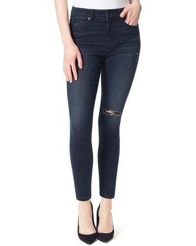 Jessica Simpson Size Adored Curvy High Rise Skinny Jean - Blue