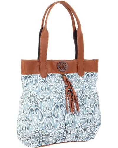 Lucky Brand Printed Fabric Trippin Out Tote - Multicolor
