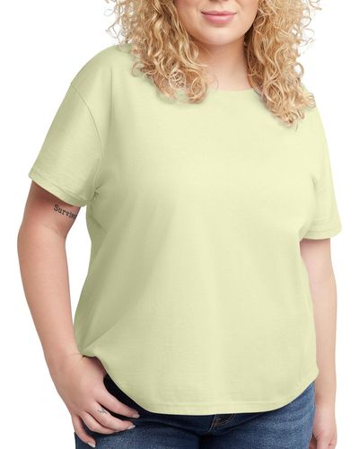Hanes S Originals Oversized T-shirt - Green