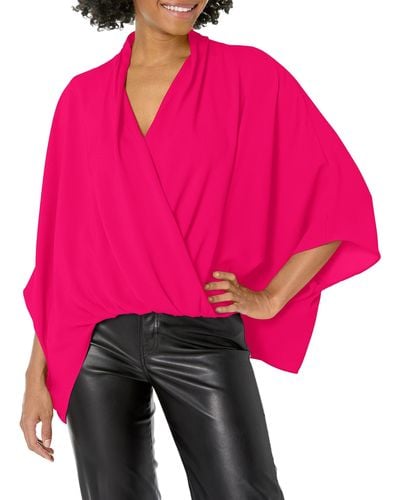 Trina Turk Oversized Blouse - Pink