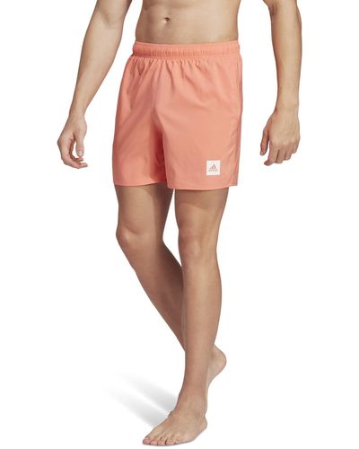 adidas Solid 15.5 Swim Shorts - Pink