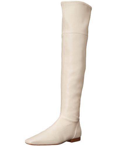 Vince Nissa-2 Leather Boot - White