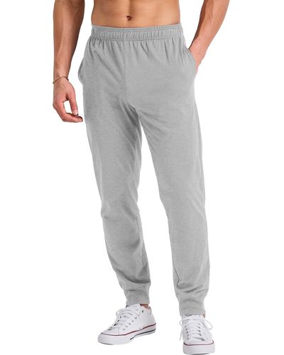 Hanes Originals Cotton Sweatpants - Gray