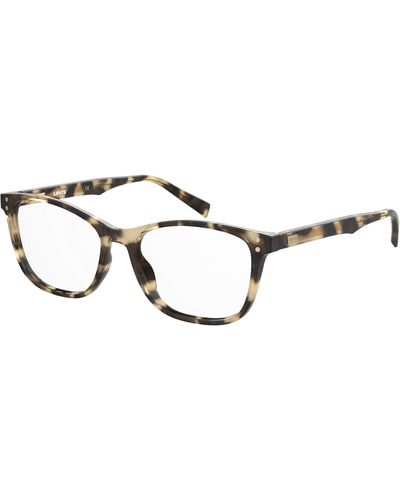 Levi's Lv 5015 Square Prescription Eyeglass Frames - Metallic