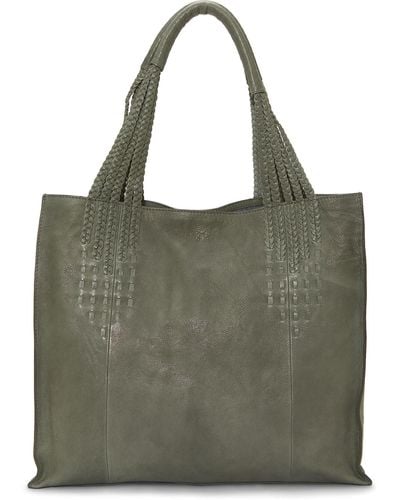 Lucky Brand Mina Leather Tote - Green