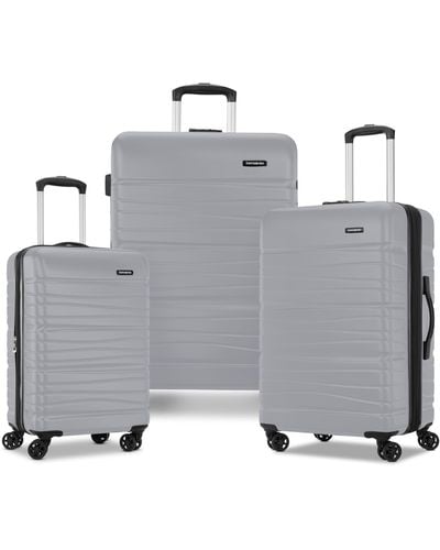 Samsonite Evolve Se Hardside Expandable Luggage With Double Spinner Wheels - Gray