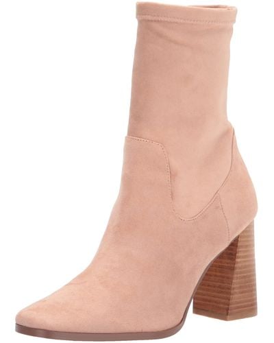 Chinese Laundry Kyrie Suedette Mid Calf Boot - Pink